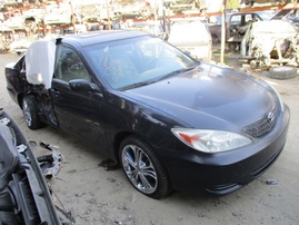 2003 TOYOTA CAMRY LE BLACK 2.4L AT Z16261